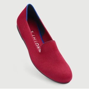 Rothy’s Loafer in Dark Red, Size 7.